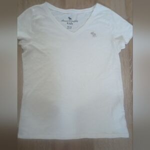 Abercrombie Girl's White T-Shirt